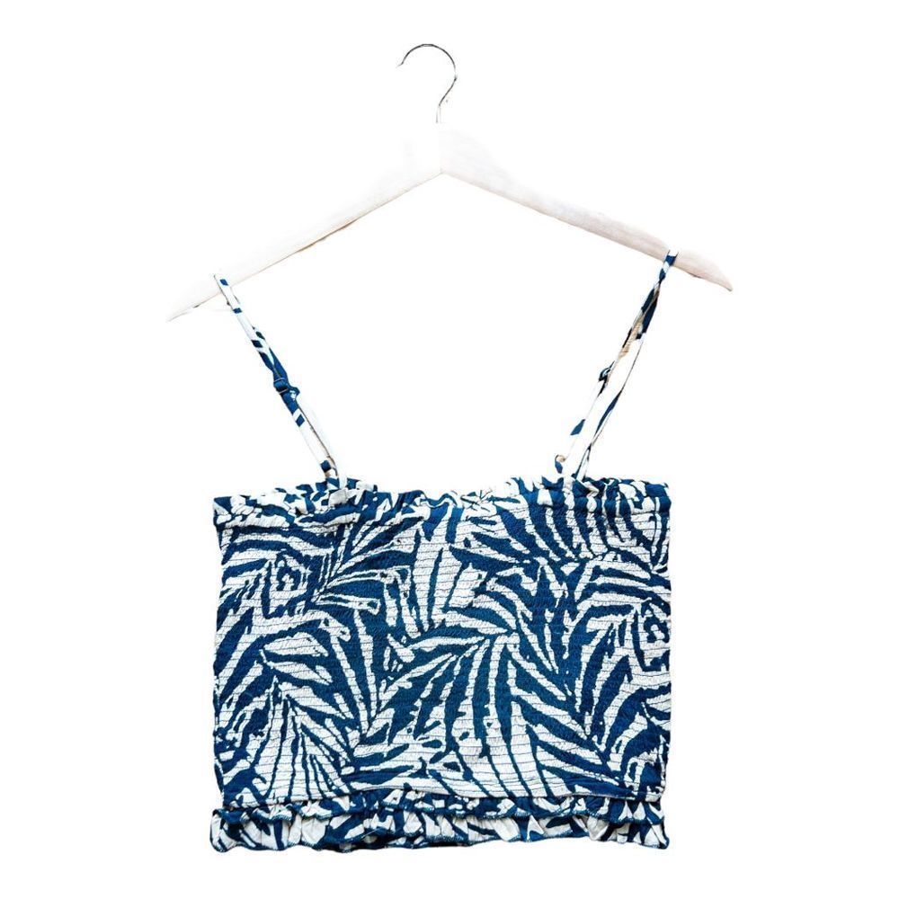 Patrons of Peace | Smocked Crop/Tube Top SZ S